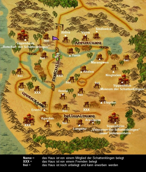 Karte von Eithel Cûron
